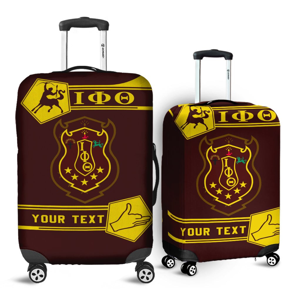 Fraternity Luggage Cover - Personalized Iota Phi Theta - Simple Style