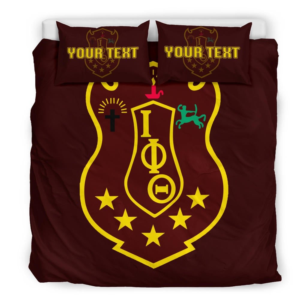 Fraternity Bedding Set - Personalized Iota Phi Theta Bedding Set Classic