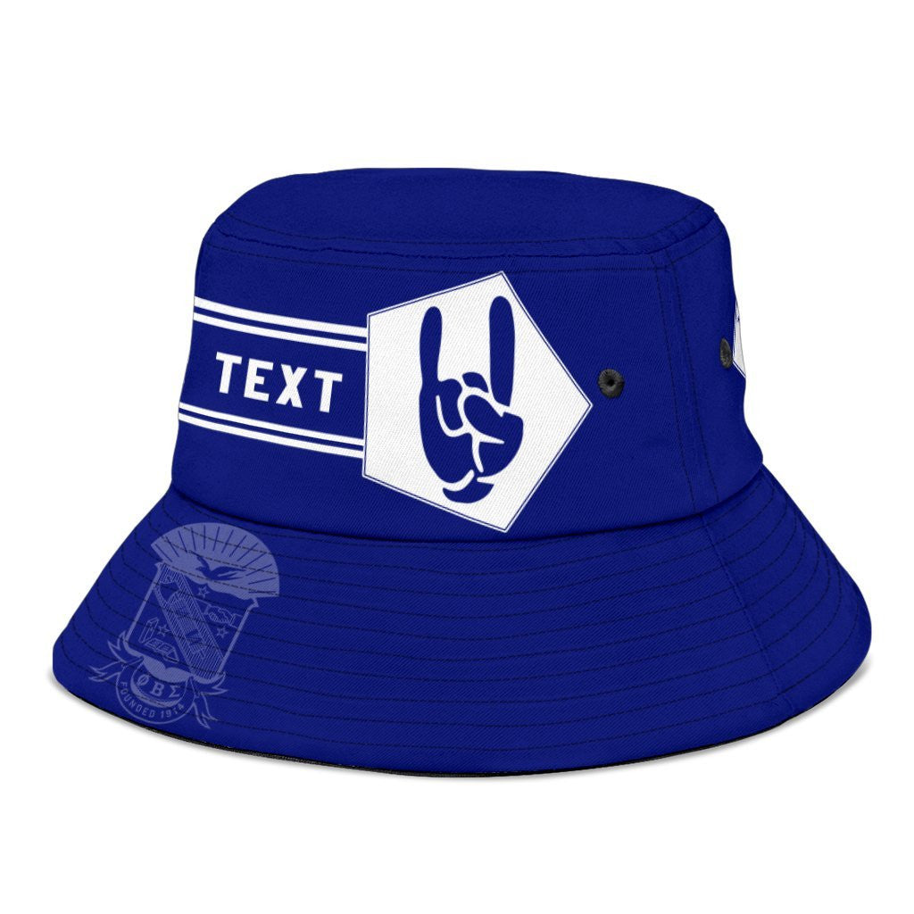 Personalized Phi Beta Sigma Bucket Hat Simple Style