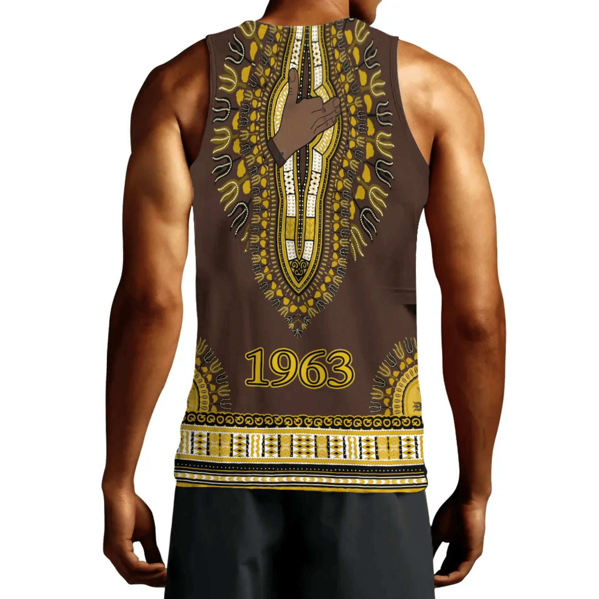 Fraternity Tank Top - Iota Phi Theta Dashiki Tank Top