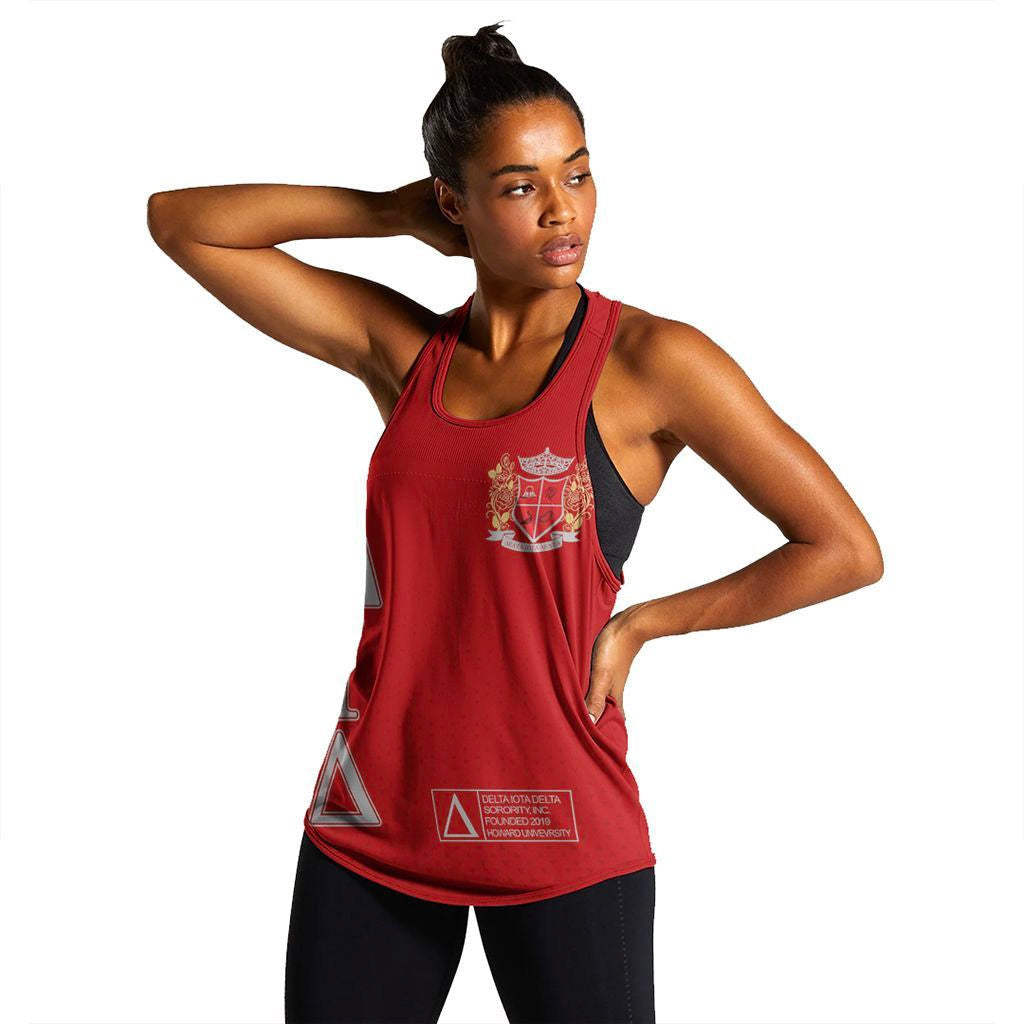 Sorority Tank Top - MCM Delta Iota Delta Racerback Tank