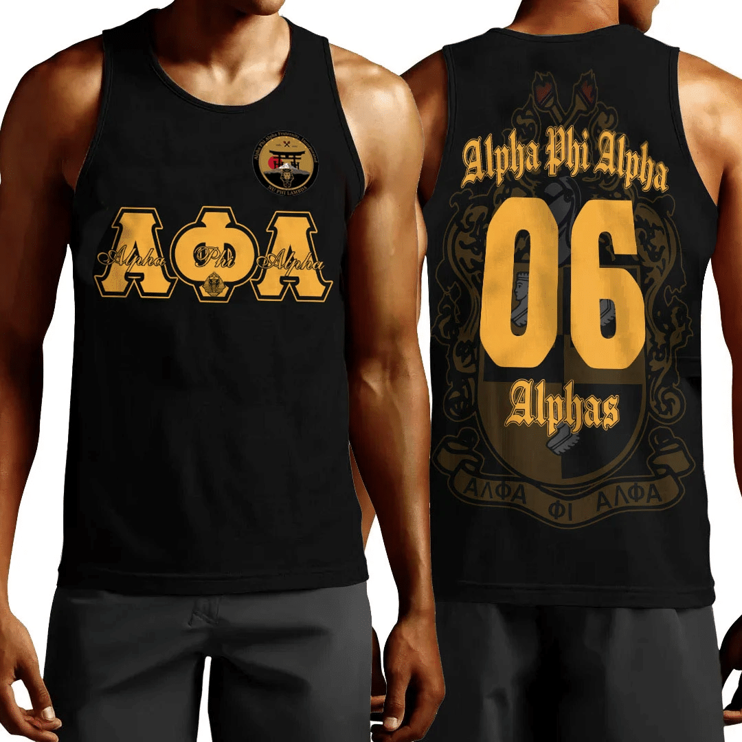 Fraternity Tank Top - Alpha Phi Alpha Japan Alphas Tank Top