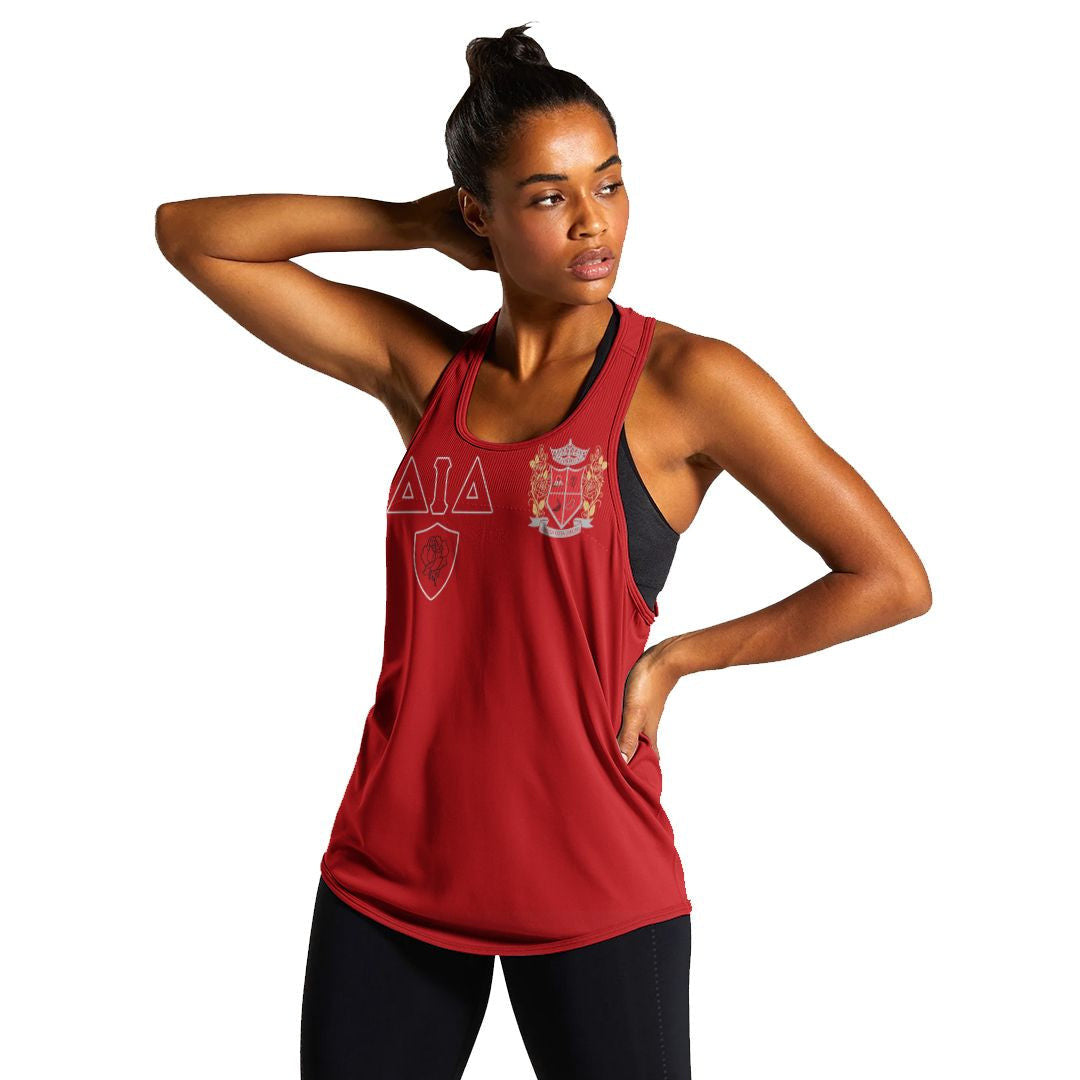 Sorority Tank Top - Delta Iota Delta Edsel Women's Racerback Tank Top