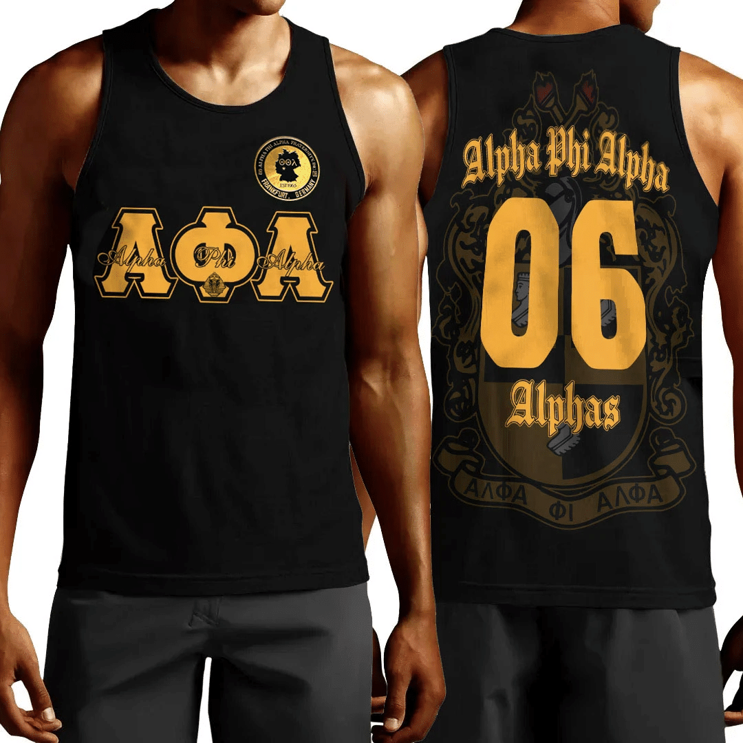 Fraternity Tank Top - Alpha Phi Alpha Theta Rho Lambda Tank Top