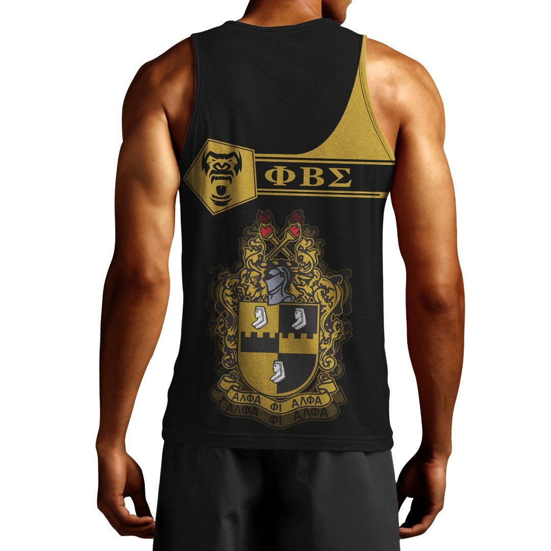 Fraternity Tank Top - Personalized Alpha Phi Alpha Tank Top Simple Style