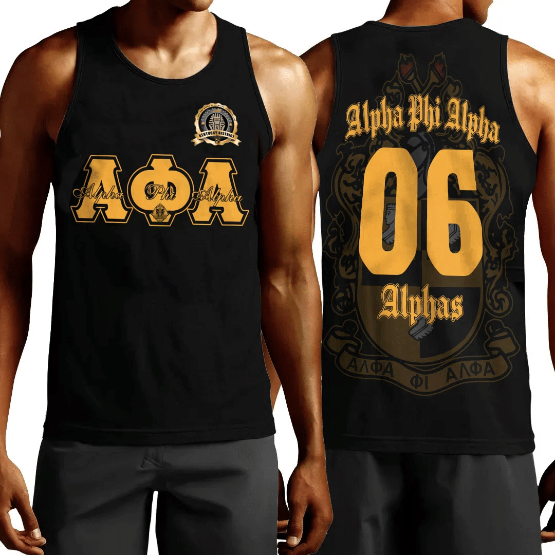 Fraternity Tank Top - Alpha Phi Alpha Kentucky District Alpha Tank Top