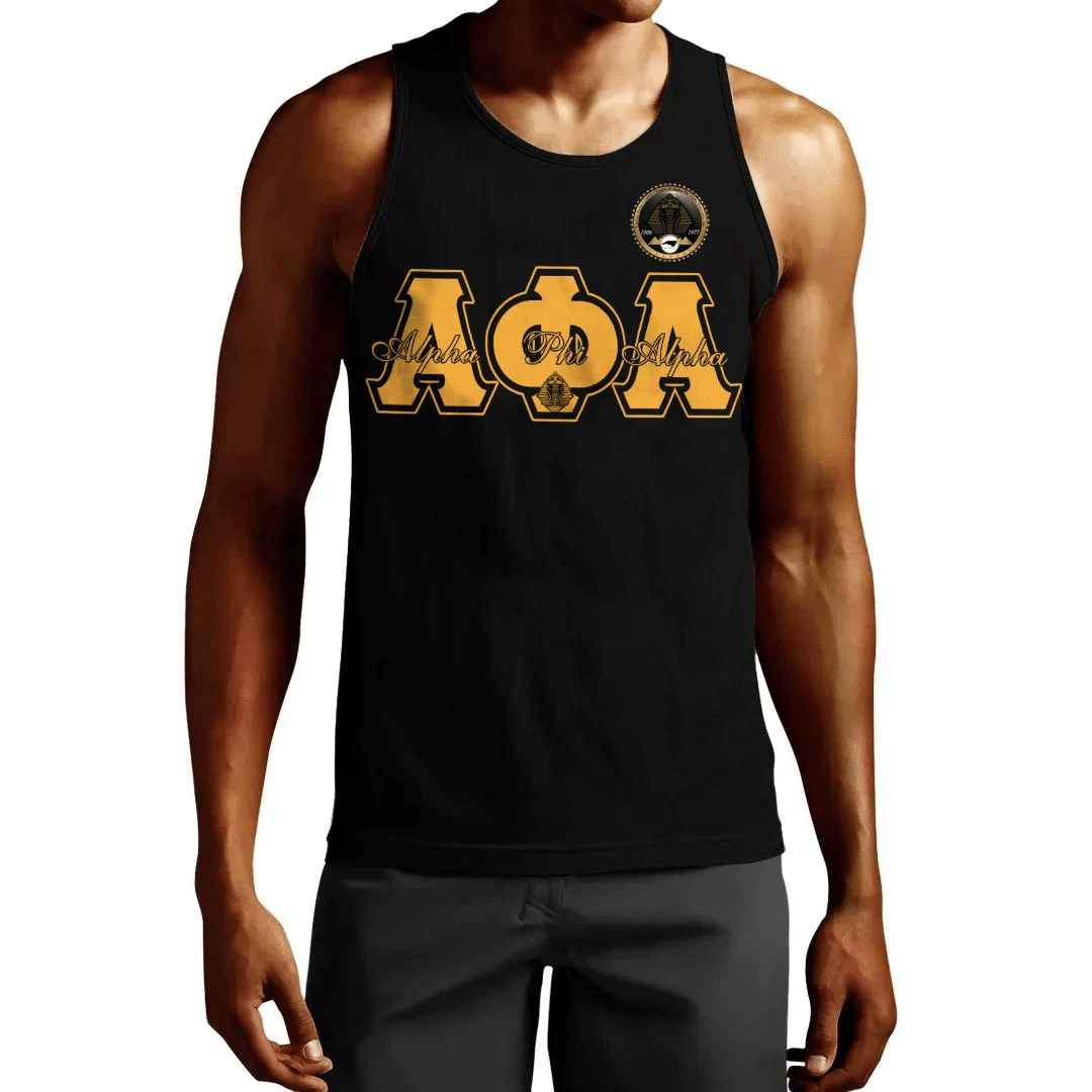 Fraternity Tank Top - Alpha Phi Alpha Epsilon Tau Lambda Tank Top