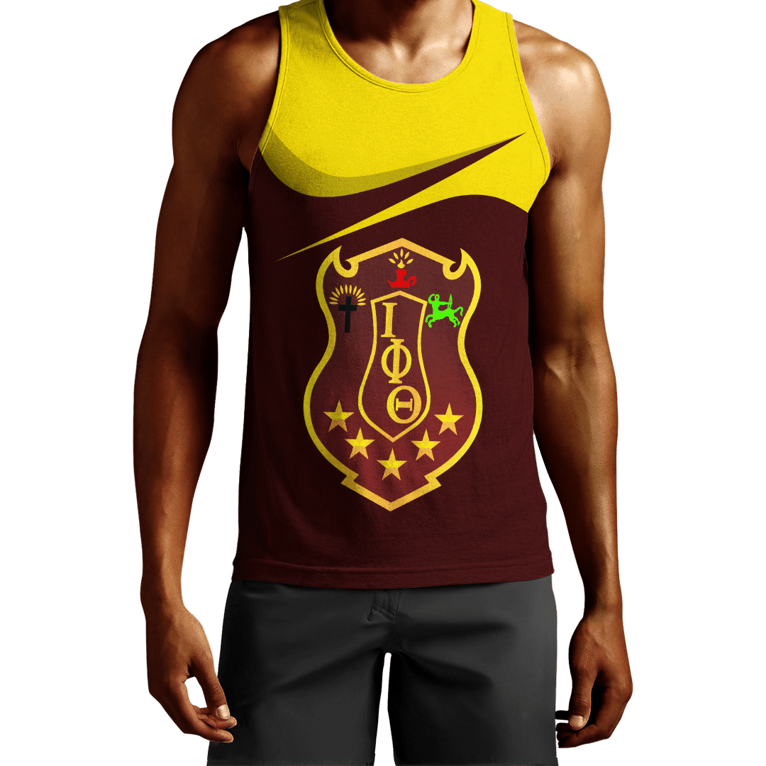 Fraternity Tank Top - Iota Phi Theta Curve Style Tank Top