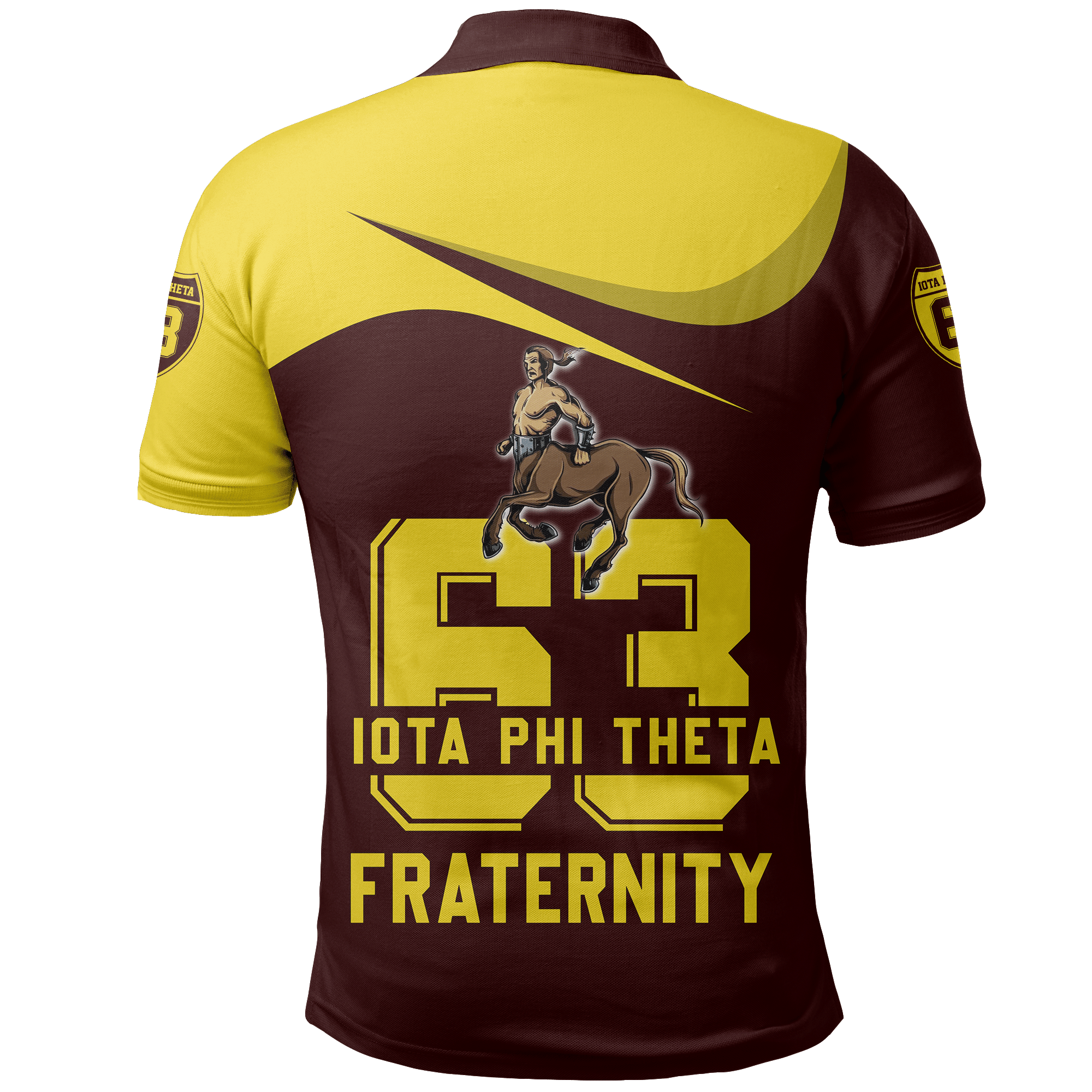 Fraternity Polo - Iota Phi Theta Curve Style Polo Shirt