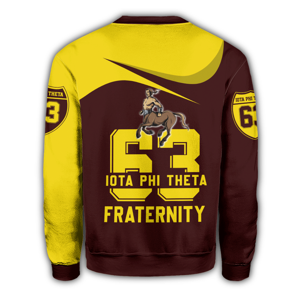 Fraternity Sweatshirt - Iota Phi Theta Curve Style Sweatshirt