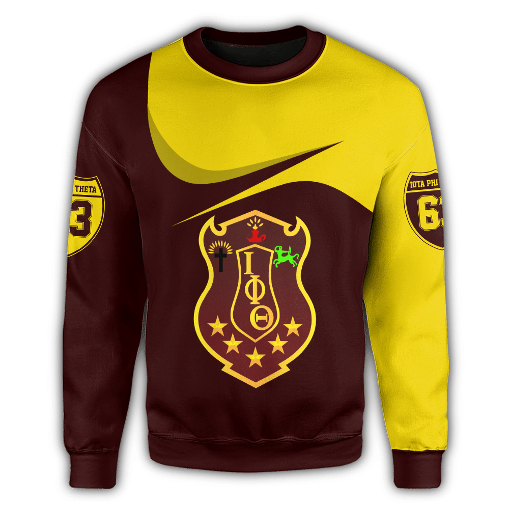Fraternity Sweatshirt - Iota Phi Theta Curve Style Sweatshirt