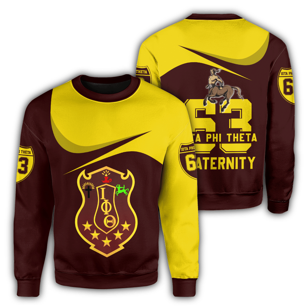 Fraternity Sweatshirt - Iota Phi Theta Curve Style Sweatshirt