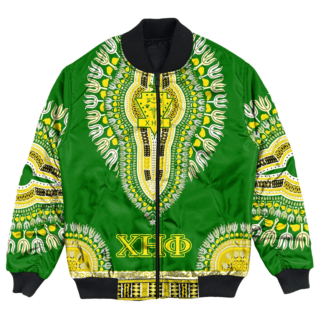 Sorority Jacket - Chi Eta Phi Dashiki Bomber Jackets