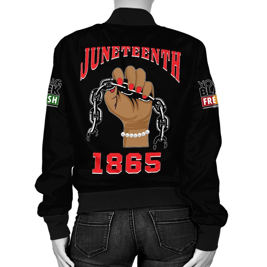 Sorority Jacket - Juneteenth Delta Iota Delta Pretty Girl Bomber Jacket