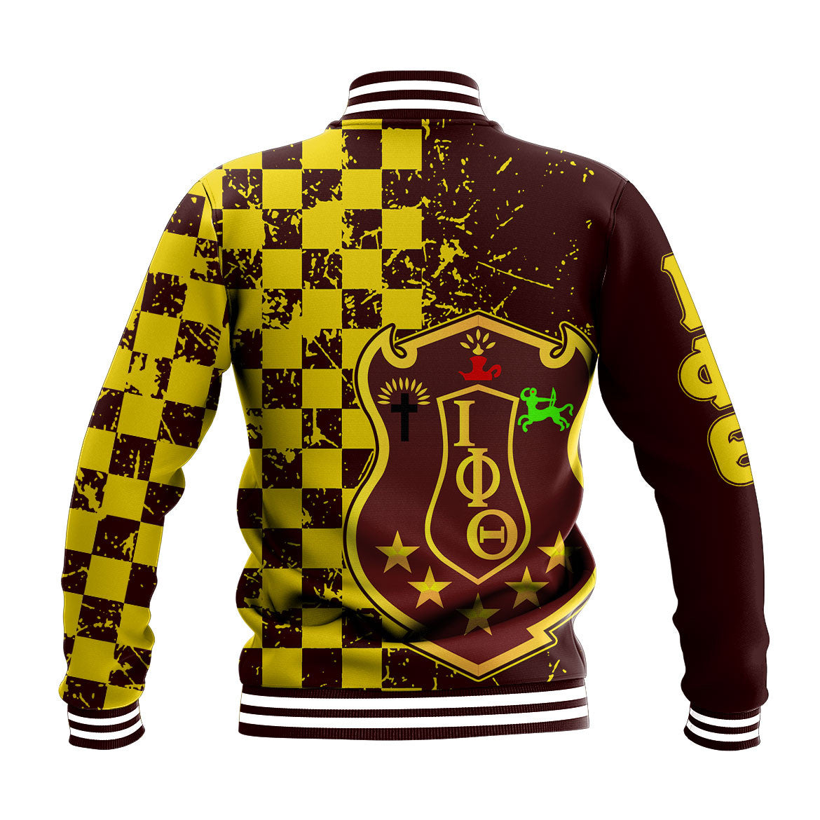 Fraternity Jacket - Iota Phi Theta Caro Style Baseball Jackets