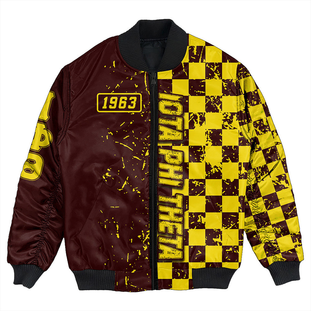 Fraternity Jacket - Iota Phi Theta Caro Style Bomber Jackets