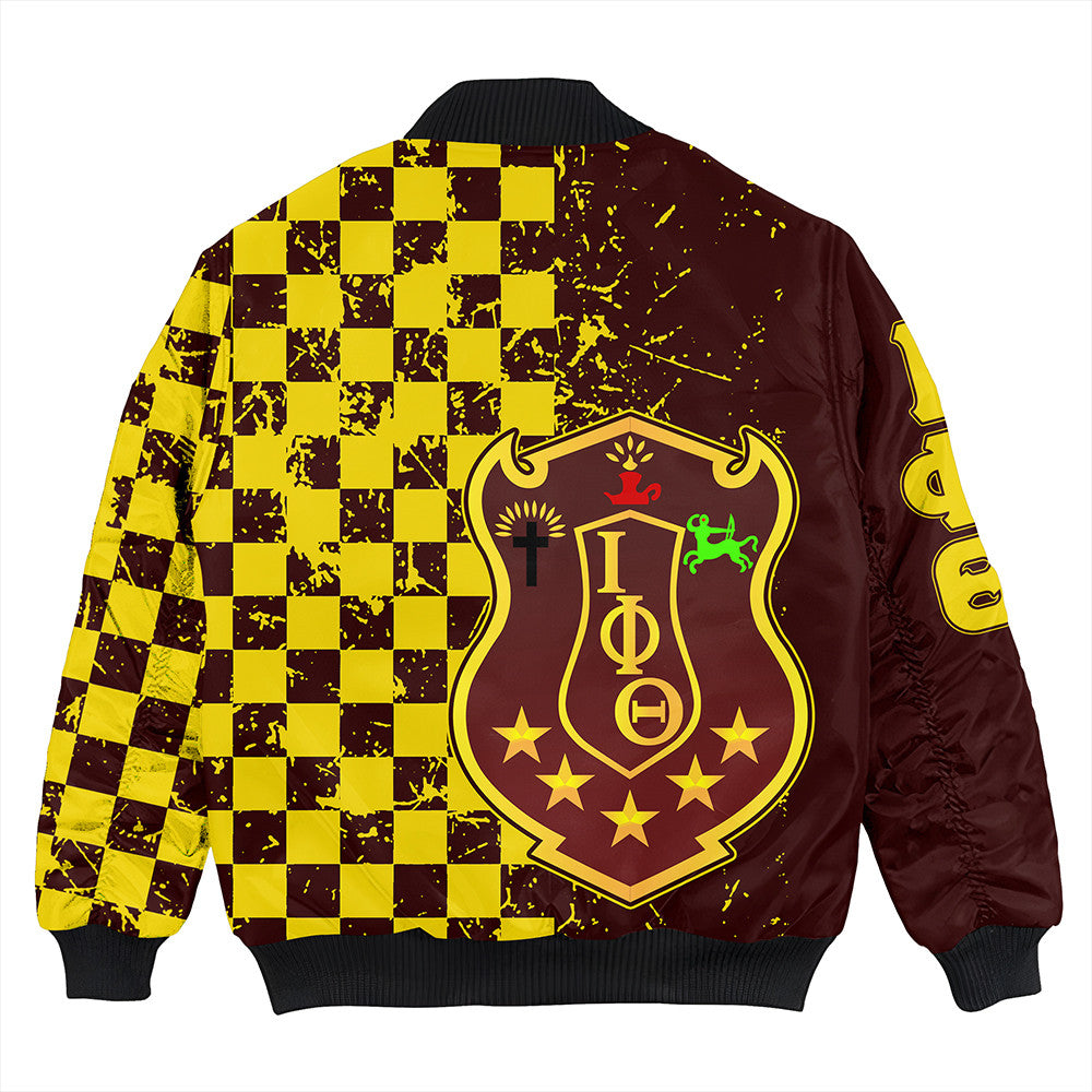 Fraternity Jacket - Iota Phi Theta Caro Style Bomber Jackets