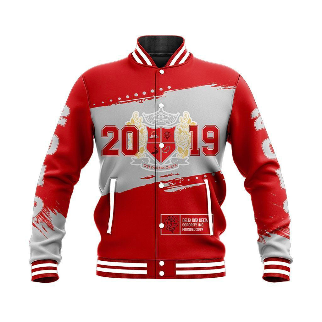 Sorority Jacket - Delta Iota Delta University Baseball Jacket