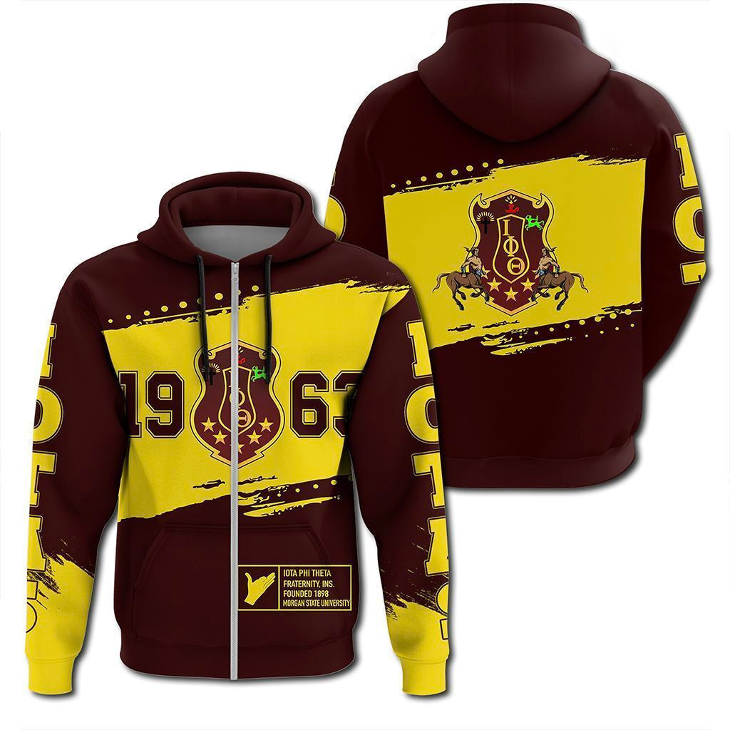 Fraternity Hoodie - Iota Phi Theta University Zip Hoodie
