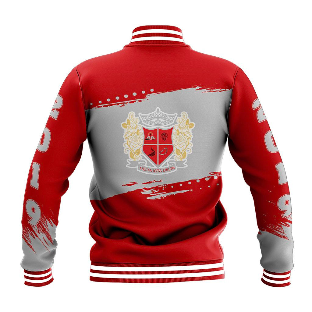 Sorority Jacket - Delta Iota Delta University Baseball Jacket