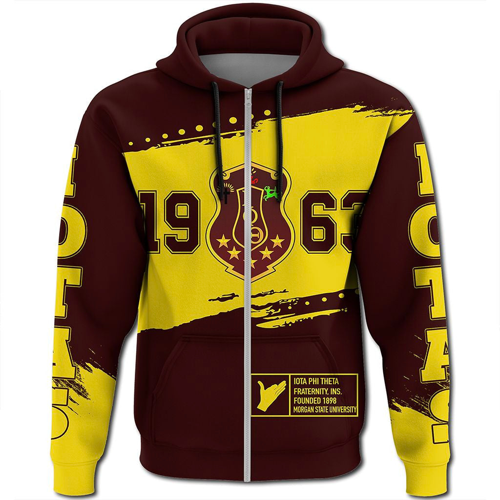 Fraternity Hoodie - Iota Phi Theta University Zip Hoodie