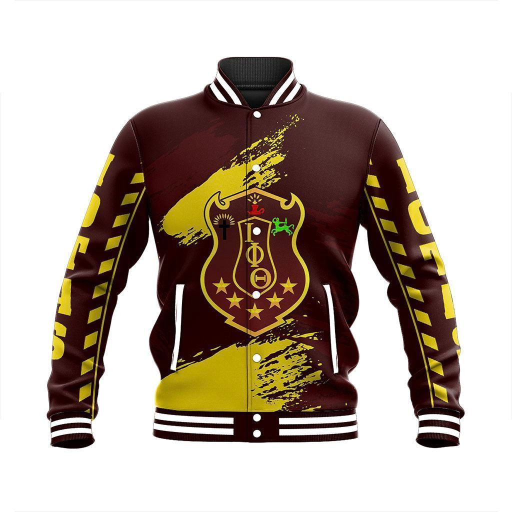Fraternity Jacket - Iota Phi Theta Nineteen Baseball Jacket