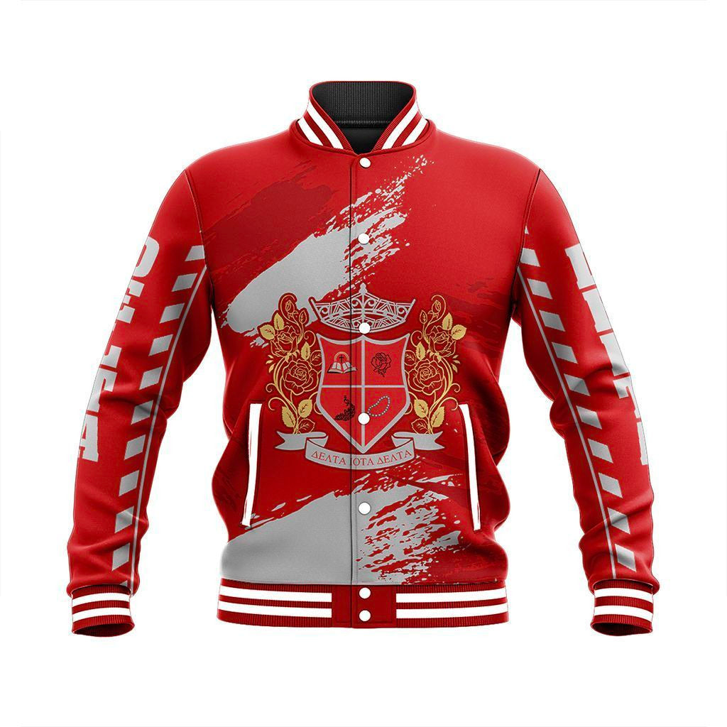 Sorority Jacket - Delta Iota Delta Nineteen Baseball Jacket