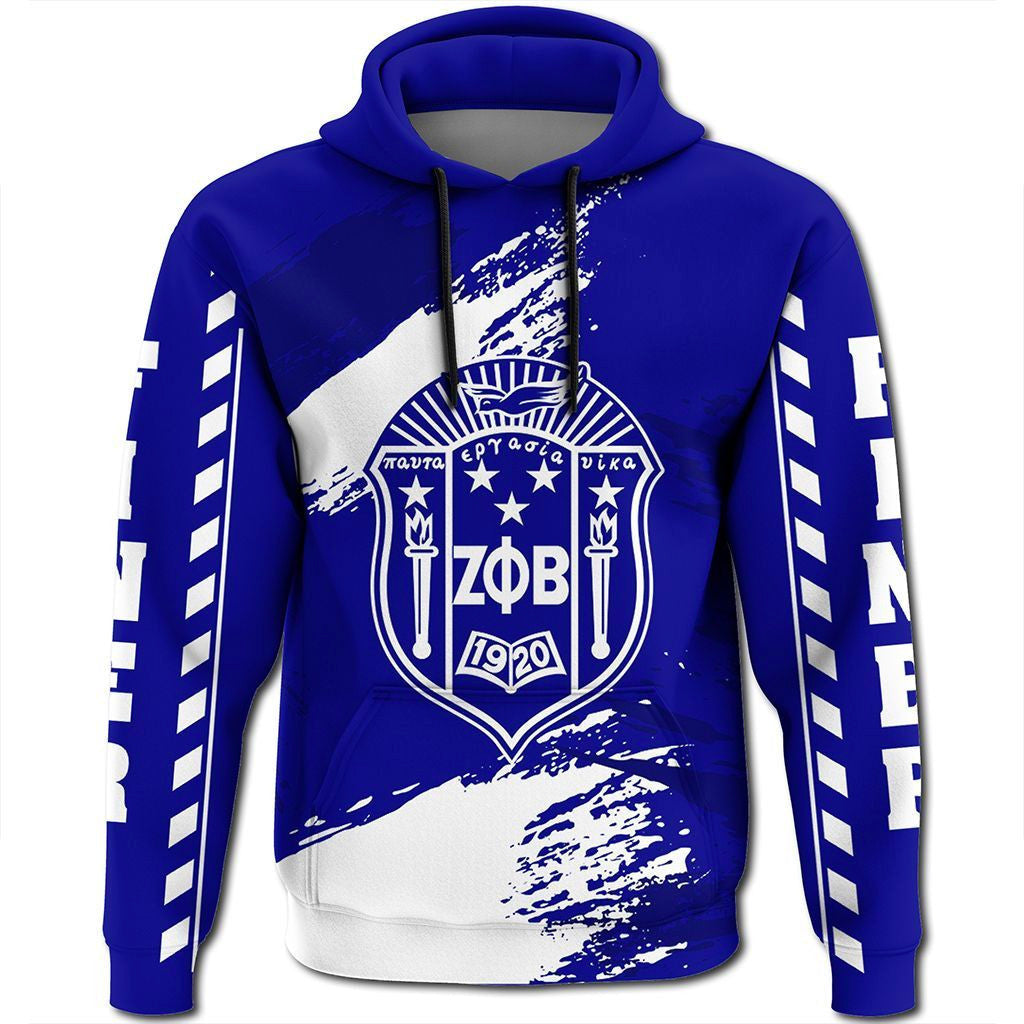 Sorority Hoodie - Zeta Phi Beta Nineteen Hoodie