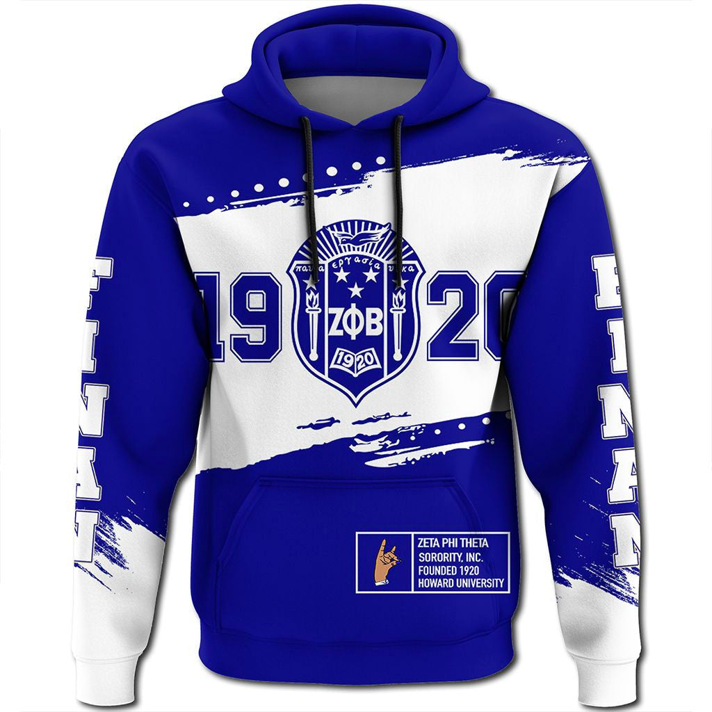 Sorority Hoodie - Zeta Phi Beta University Hoodie