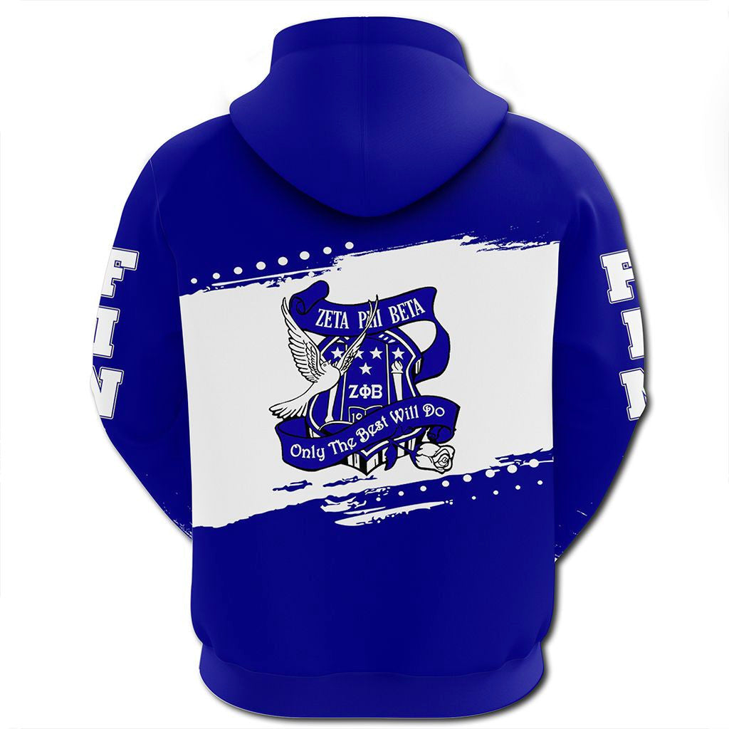Sorority Hoodie - Zeta Phi Beta University Hoodie