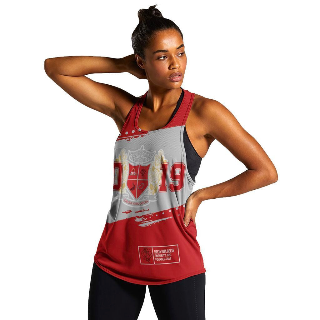 Sorority Tank Top  Tank Top - Delta Iota Delta University Women's Racerback Tank