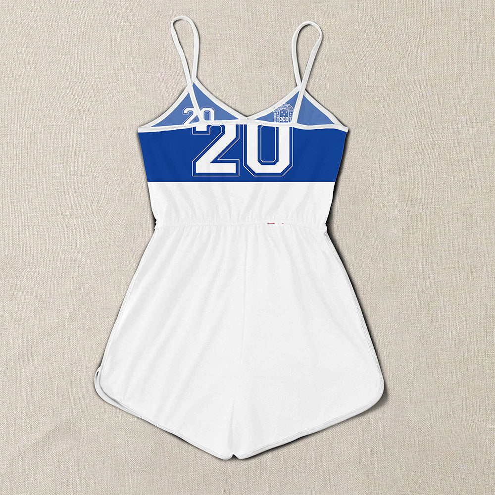 Sorority Romper - Zeta Phi Beta Sporty Premium Romper