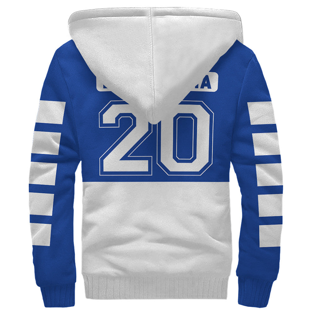 Sorority Hoodie - Zeta Phi Beta Sporty Premium Sherpa Hoodie
