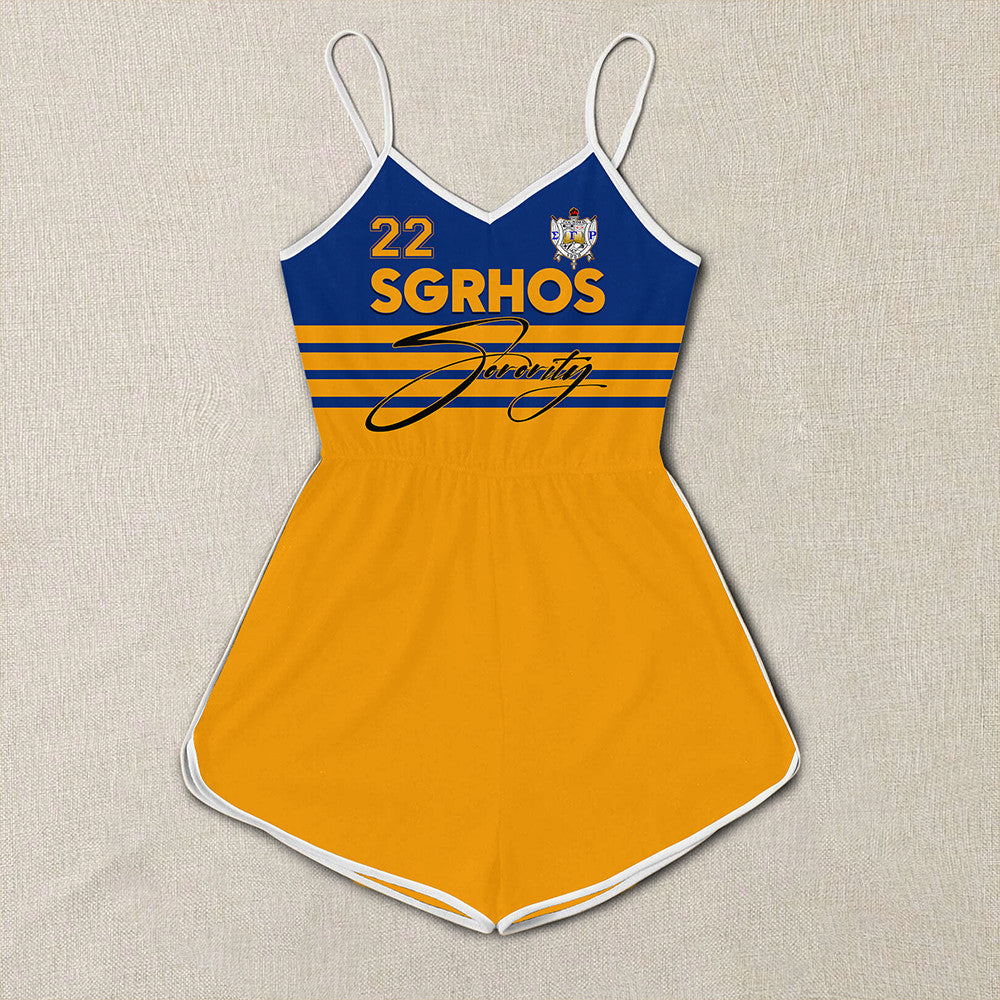 Sorority Romper - Sigma Gamma Rho Sporty Premium Romper