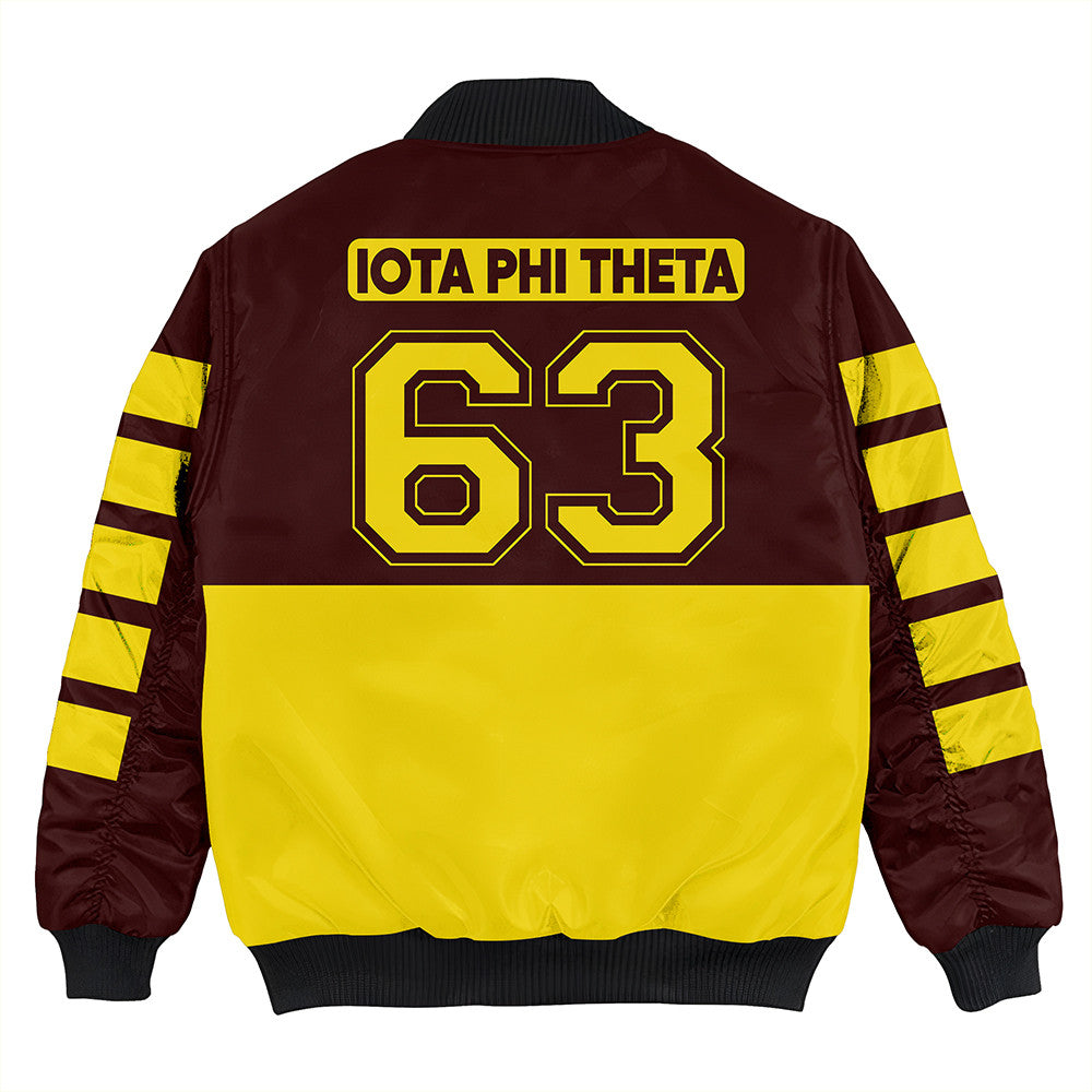 Fraternity Jacket - Iota Phi Theta Sporty Premium Bomber Jacket