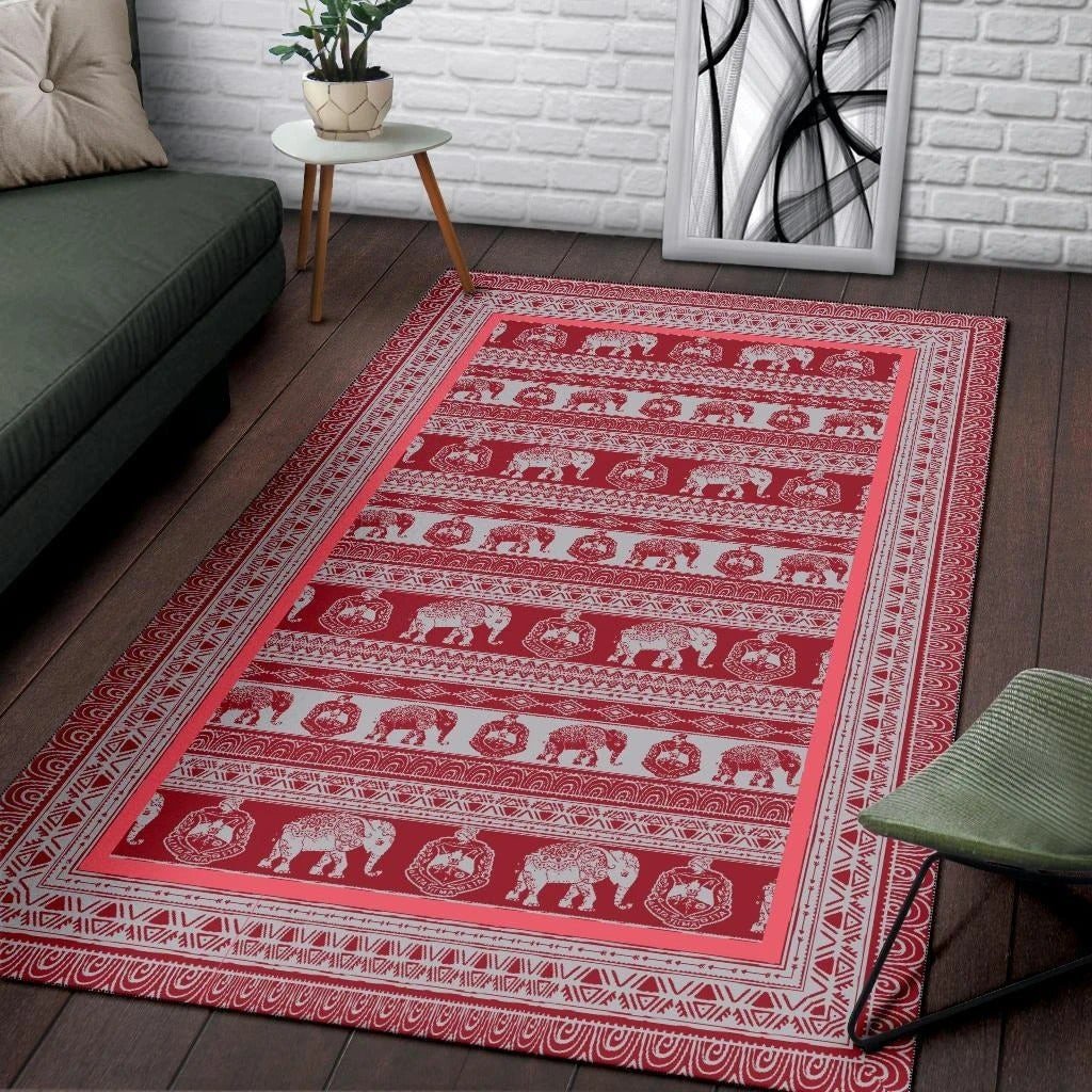 Sorority Area Rug - Elephant Delta Sigma Theta