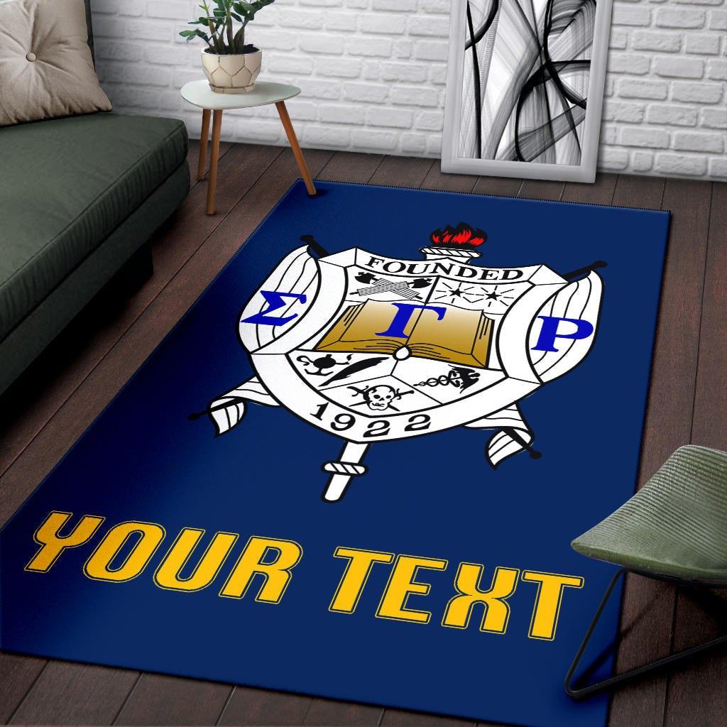 Sorority Area Rug - Personalized Sigma Gamma Rho Area Rug Classic