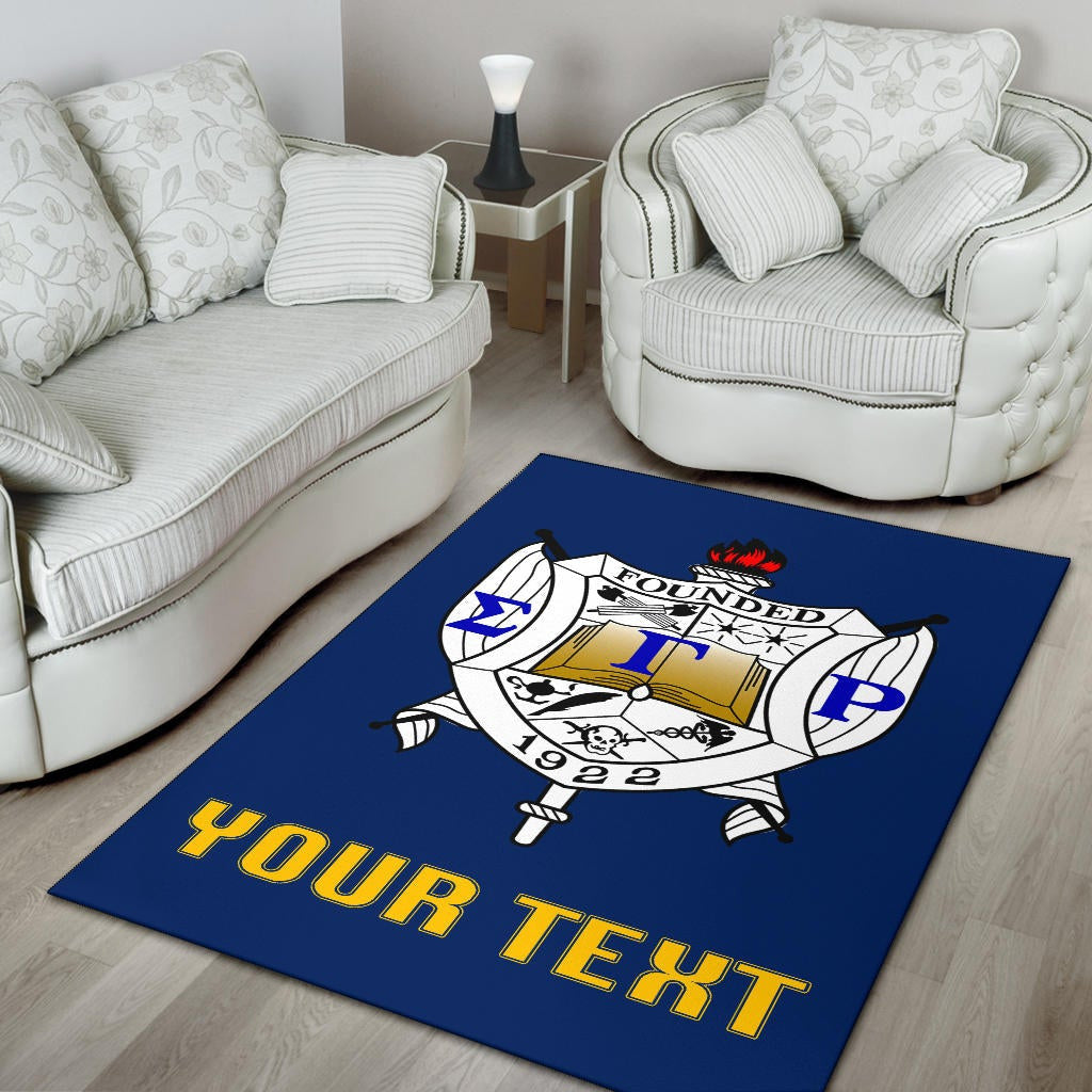 Sorority Area Rug - Personalized Sigma Gamma Rho Area Rug Classic