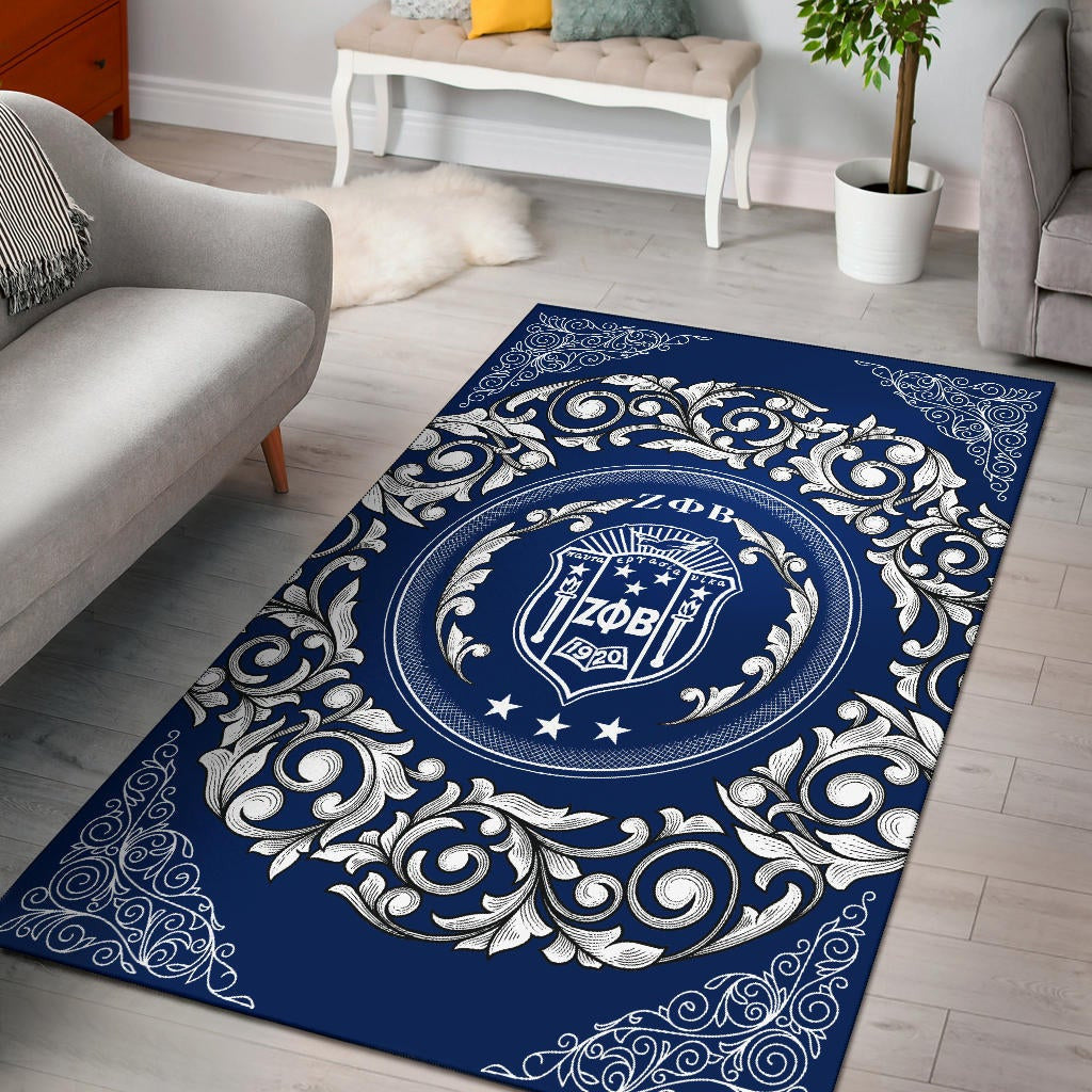Sorority Area Rug - Zeta Phi Beta Sorority