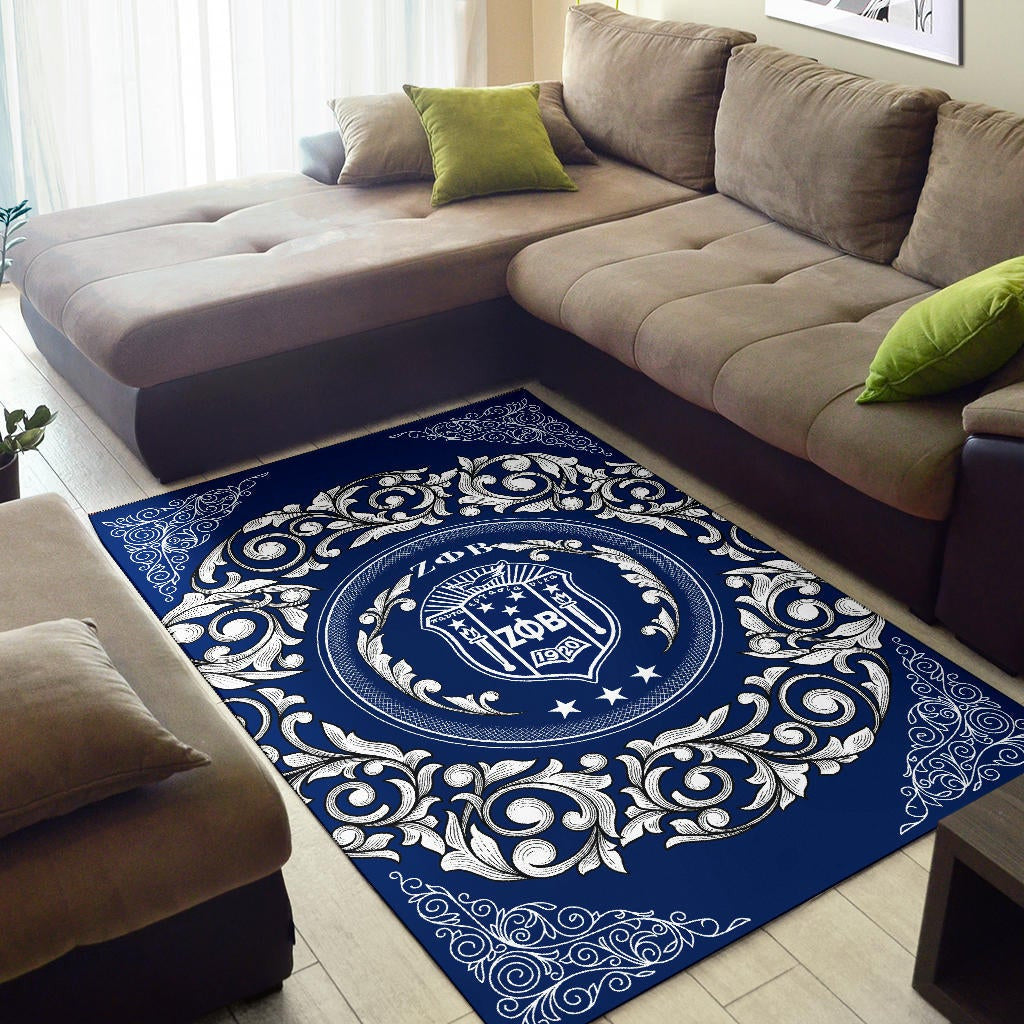 Sorority Area Rug - Zeta Phi Beta Sorority