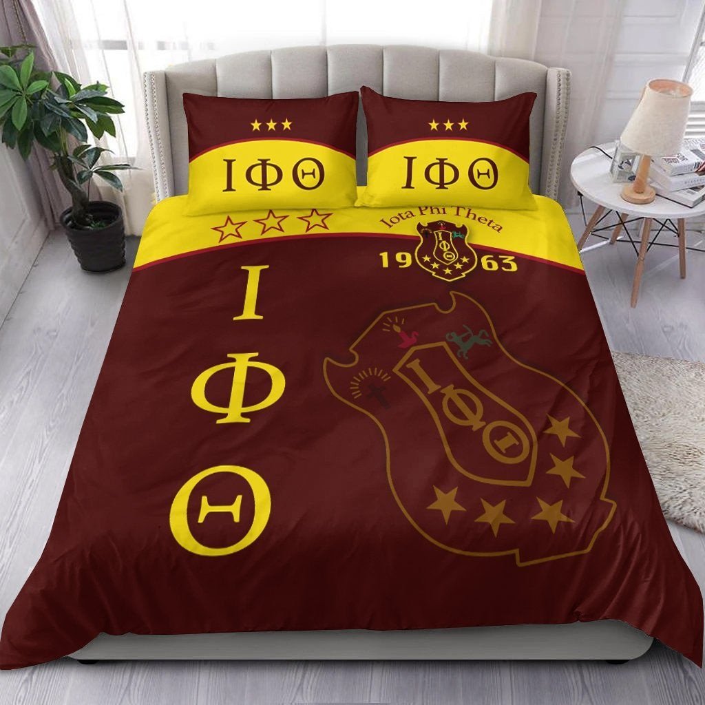 Fraternity Bedding Set - Iota Phi Theta Bedding Set Newest