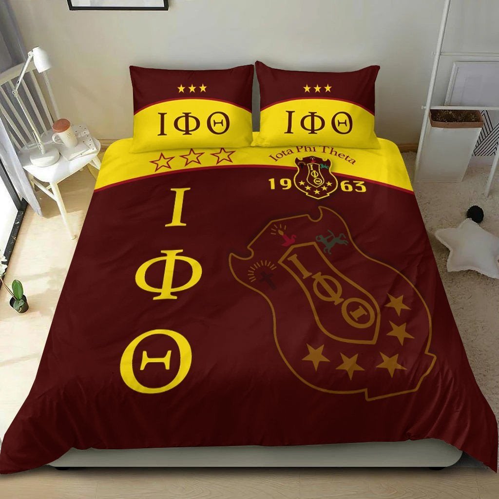 Fraternity Bedding Set - Iota Phi Theta Bedding Set Newest