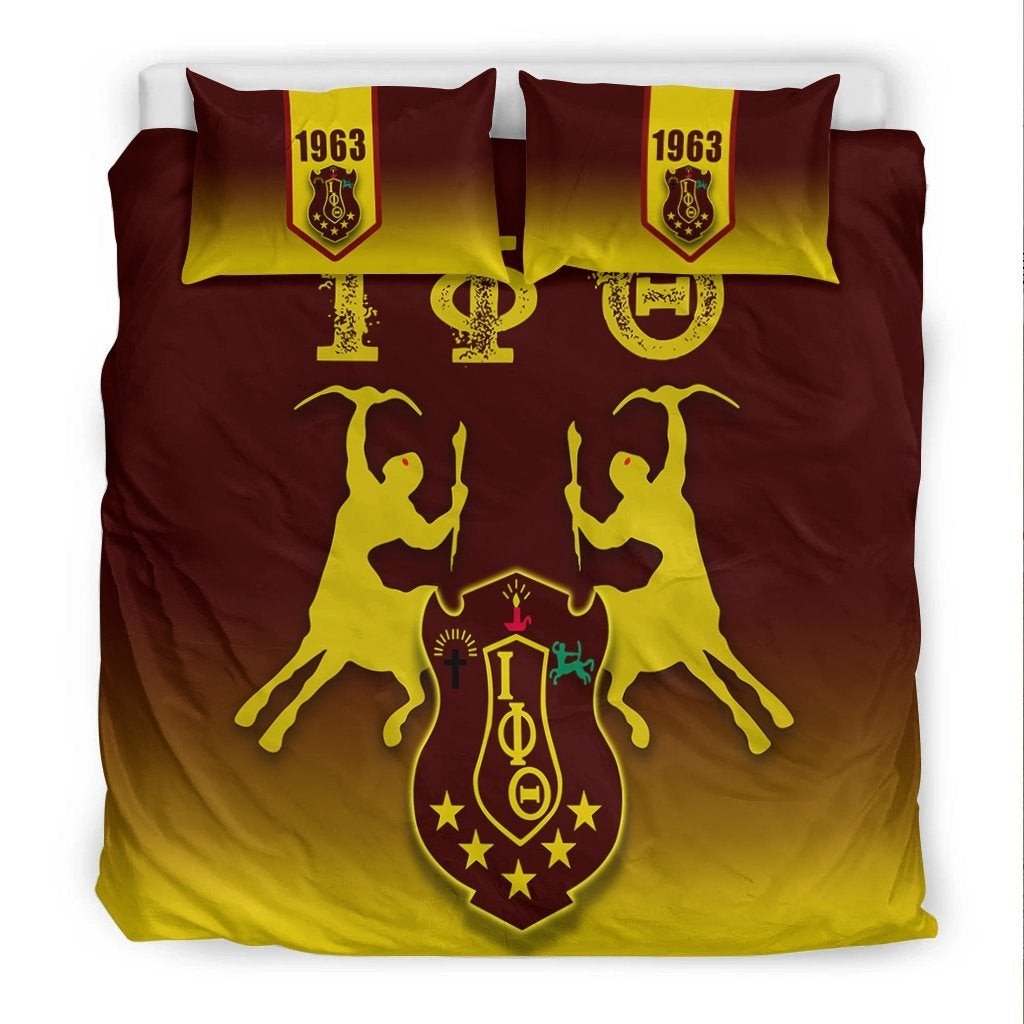 Fraternity Bedding Set - Iota Phi Theta Bedding Set with Centaur