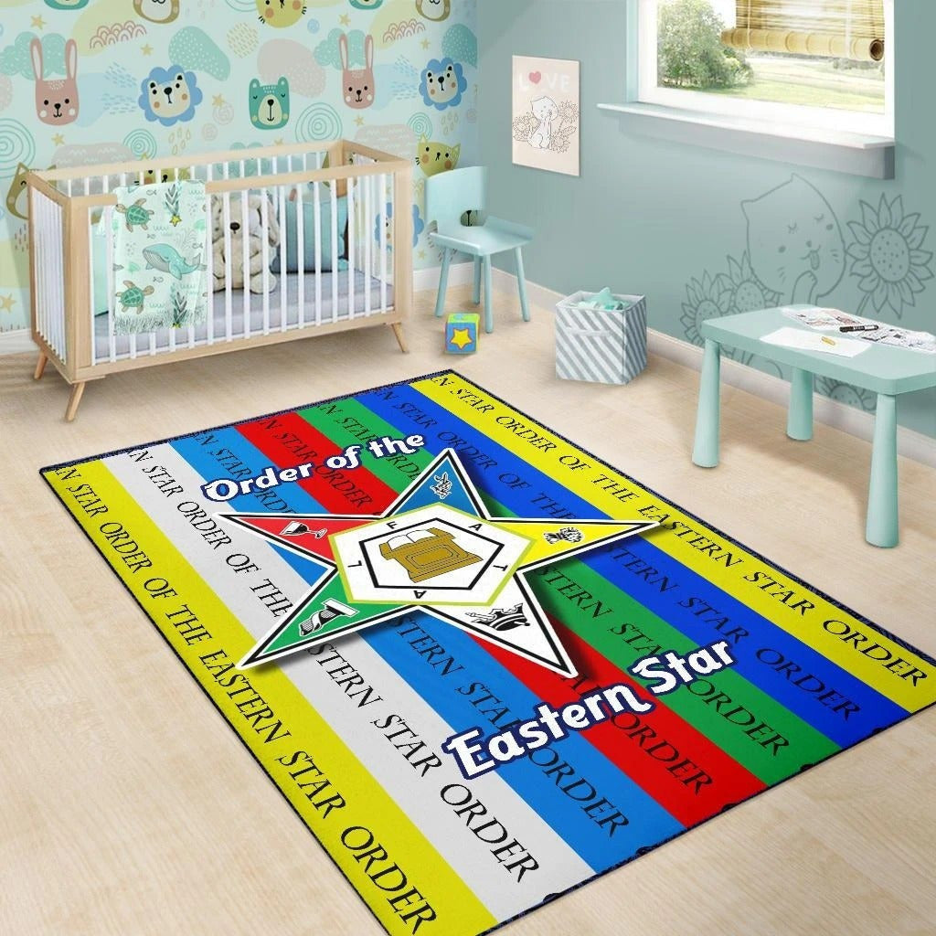 Sorority Area Rug - Order Of Eastern Star OES