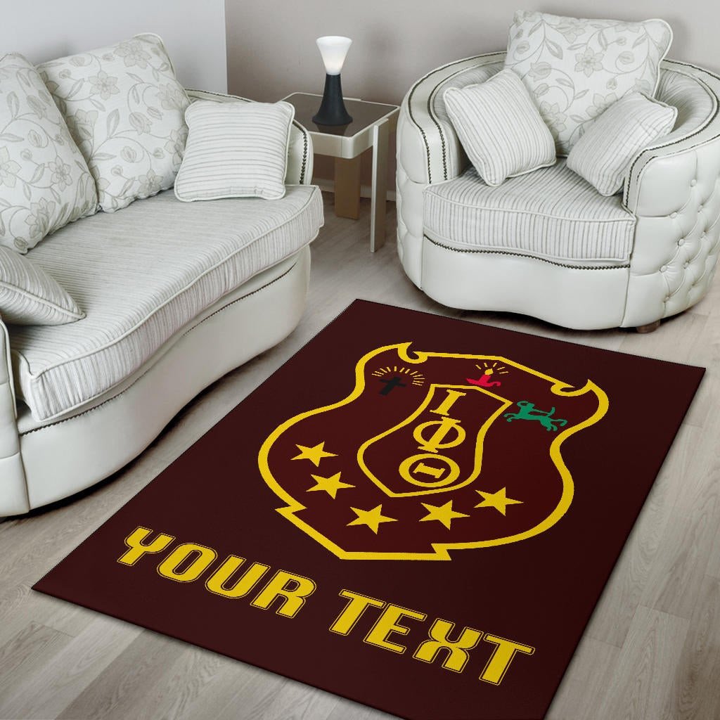 Fraternity Area Rug - Personalized Iota Phi Theta Area Rug Classic
