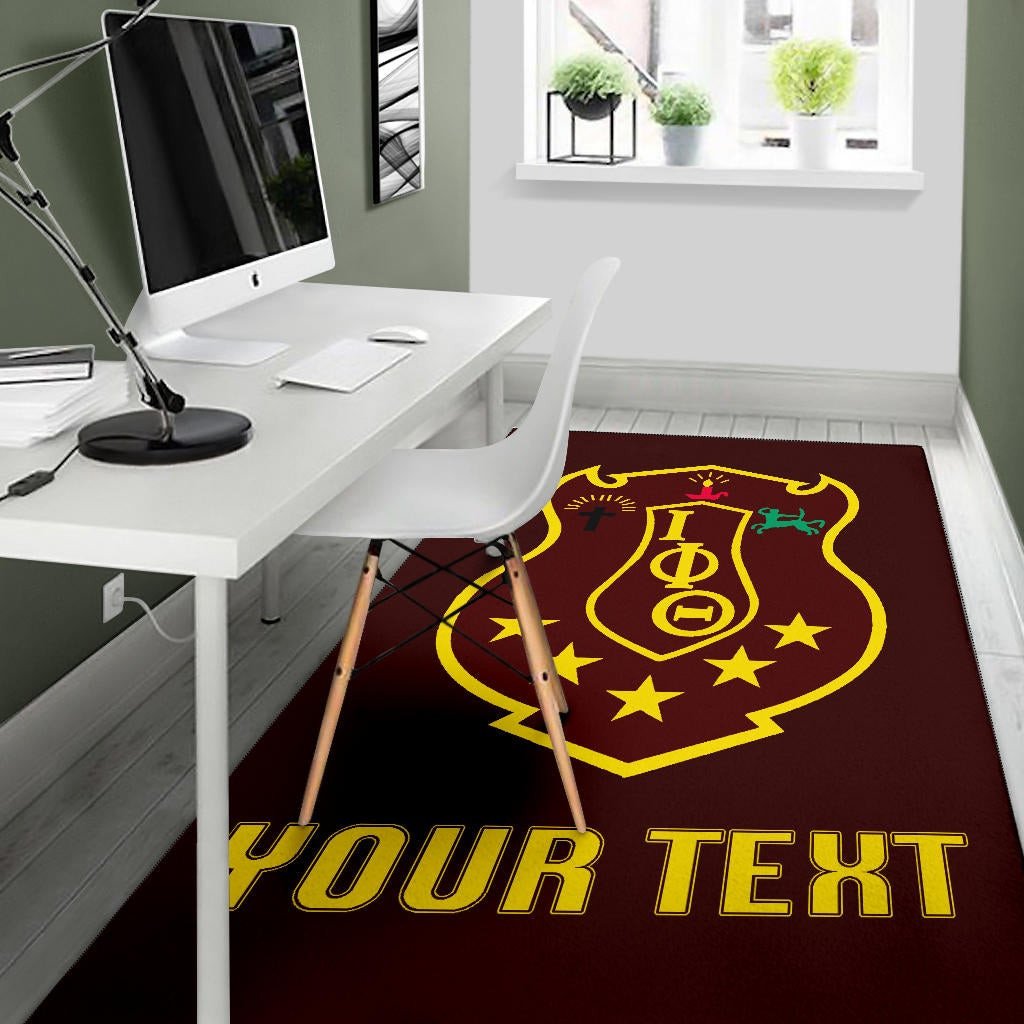 Fraternity Area Rug - Personalized Iota Phi Theta Area Rug Classic