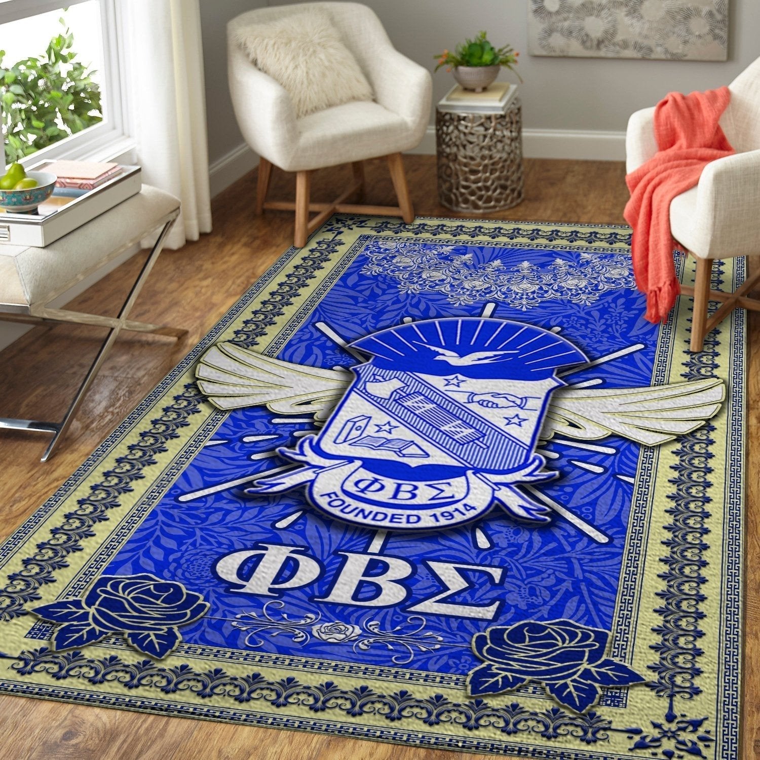 Fraternity Area Rug - Phi Beta Sigma Amazing Area Rug
