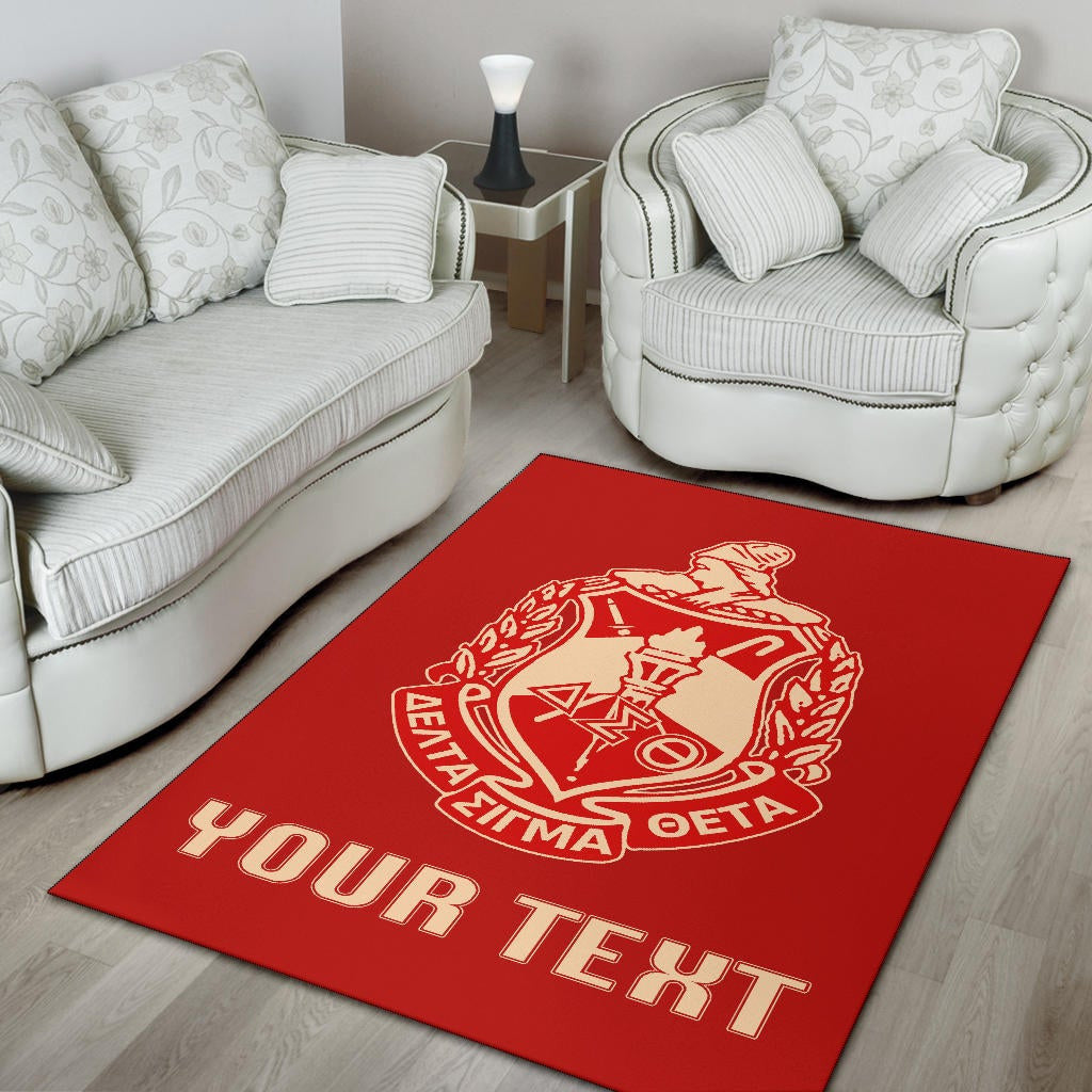 Sorority Area Rug - Personalized Delta Sigma Theta Area Rug Classic