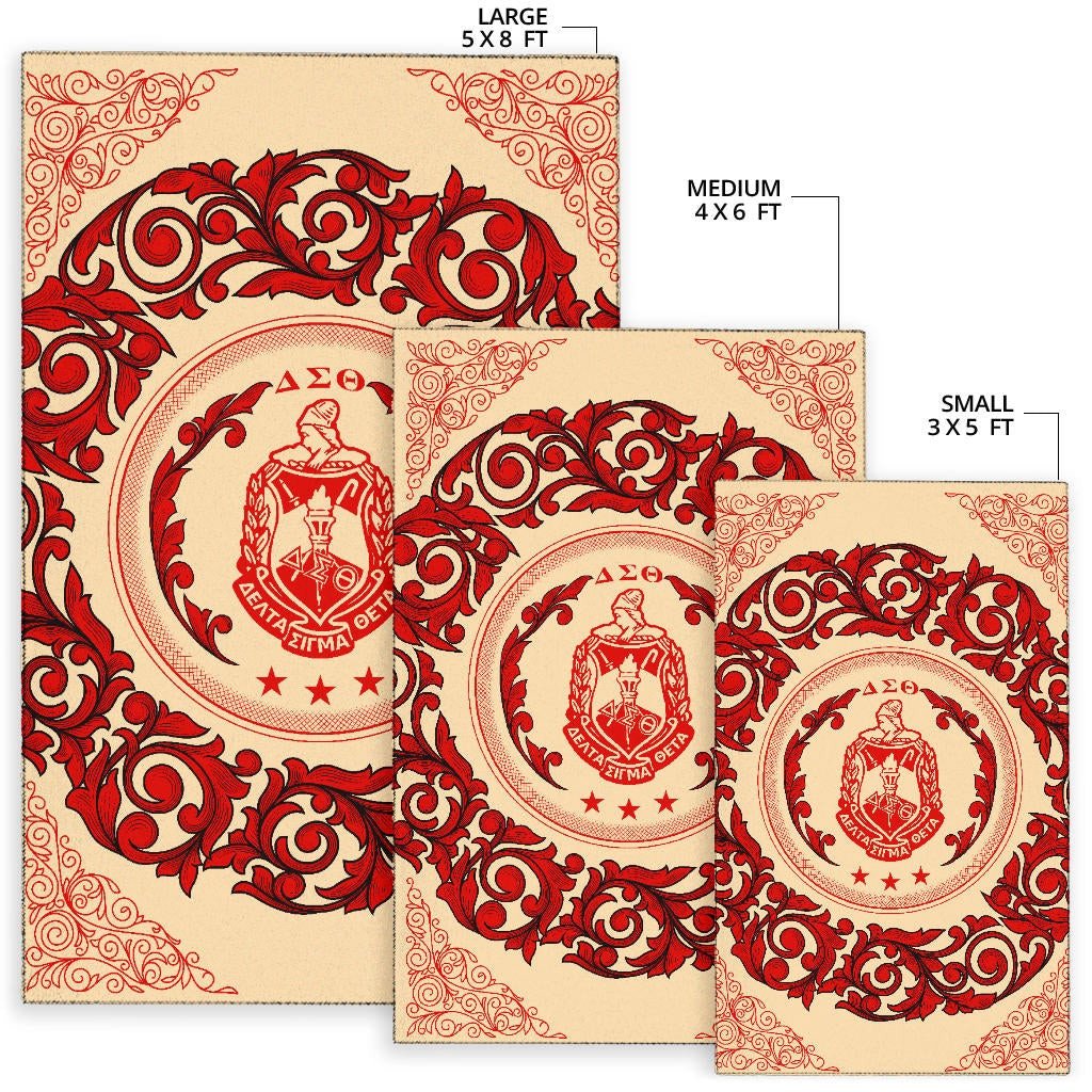 Sorority Area Rug - Delta Sigma Theta Sorority