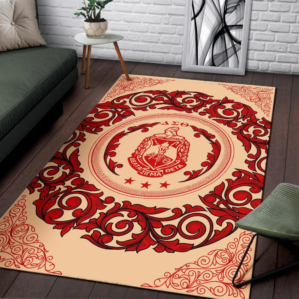 Sorority Area Rug - Delta Sigma Theta Sorority
